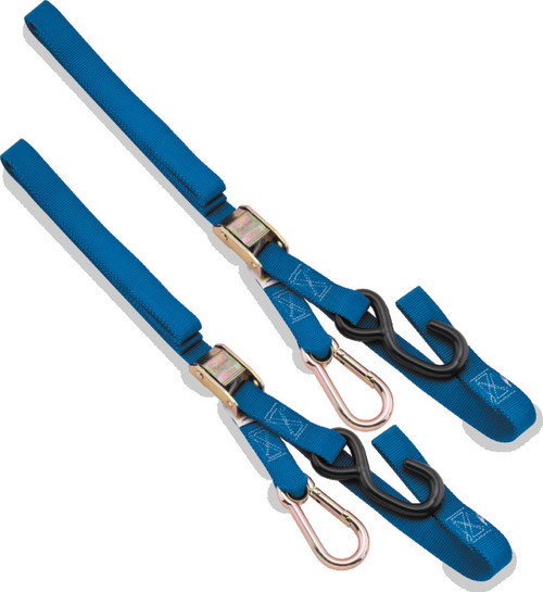 BikeMaster Tiedown Carabiner Softhook - Blue