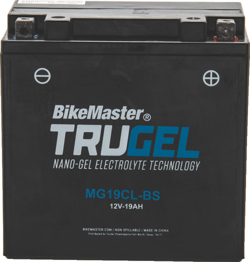 BikeMaster TruGel Battery - MG19CL-BS