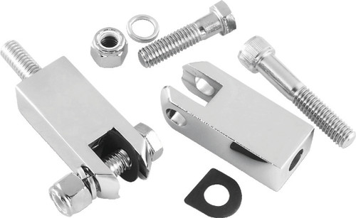 Bikers Choice 83-03 Sportster Chrome Passenger Peg Mount Kit Replaces H-D 50610-80T