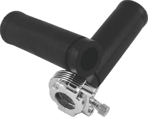 Bikers Choice 1981 Big Twin & XL & Custom Chrome Throttle Assembly With Grips Replaces H-D 56220-81B