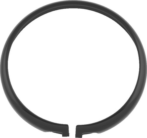 Bikers Choice 5-3/4 Headlight Replacement Black Trim Ring