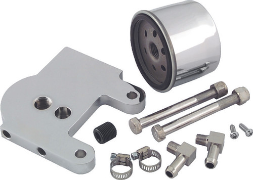 Bikers Choice 76-99 4 Speed Big Twin / Softail Oil Filter / Voltage Regulator Mounting Kit