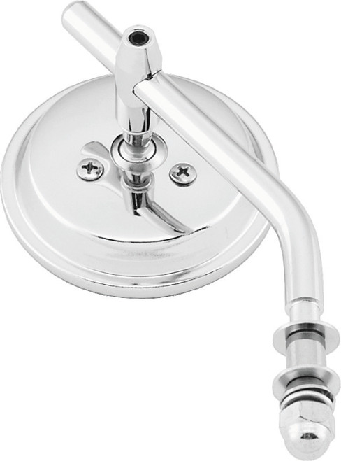 Bikers Choice 65-Up Chrome 3in Round Mirror Ea