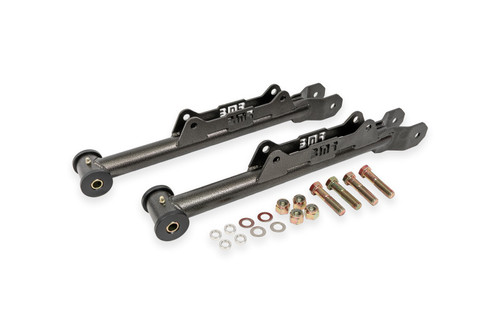 BMR 2010-2015 Chevrolet Camaro Rear DOM Lower Control Arms - Black Hammertone