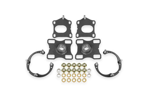 BMR Suspension 11-14 Ford Mustang Caster/Camber Plates - Black Hammertone