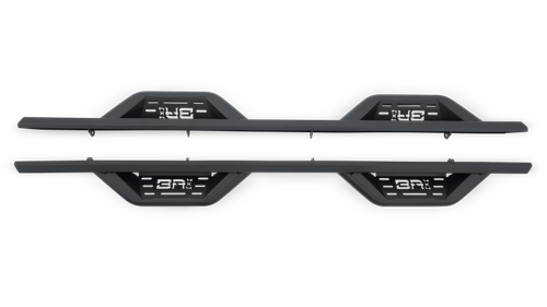 Body Armor 4x4 19-22 Chevrolet Silverado 1500/2500/3500 Crew Cab Ambush Side Steps - Black