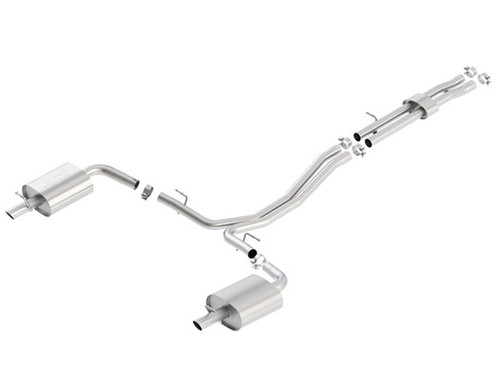 Borla 2016 Ford Explorer 3.5L EcoBoost Dual Split Rear Ext SS S-Type CB Exhaust (No Tips)