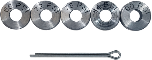 Boundary 89-05 Ford/Mazda BP (All Types) I4 Shim Kit (7/14/21/28/35 PSI) w/Retaining Pin