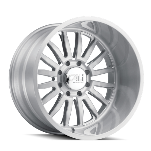 Cali Off-Road 9110 Summit 20x12 / 8x180 BP / -51mm Offset / 124.1mm Hub Brushed Milled Wheel