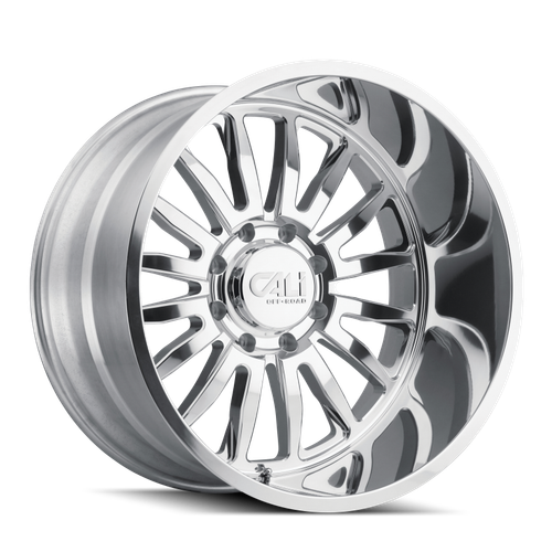 Cali Off-Road 9110 Summit 22x12 / 8x165.1 BP / -51mm Offset / 125.2mm Hub Polished Wheel