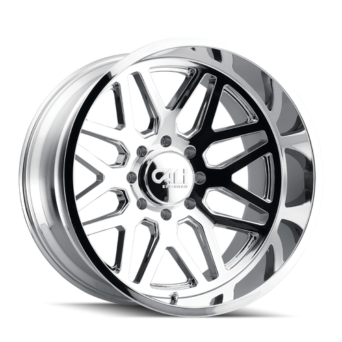 Cali Off-Road 9115 Invader 20x10 / 6x139.7 BP / -25mm Offset / 106.1mm Hub Chrome Wheel