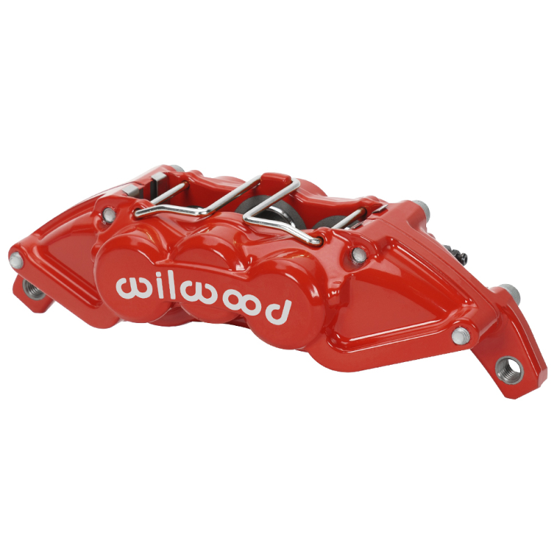 Wilwood caliper UTV6-P 1.25/1.12/1.12 .25 rotor R/H red
