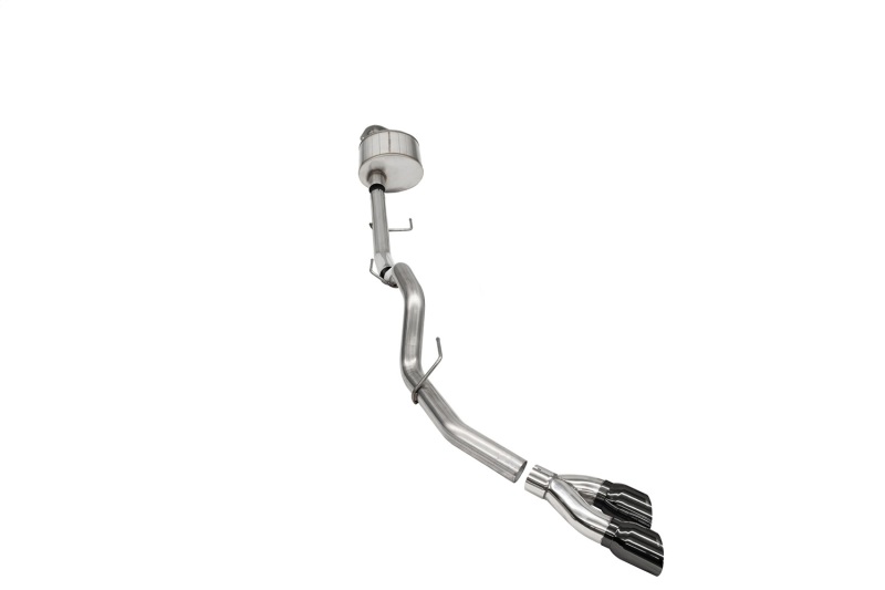 Corsa 2021-2025 Ford F-150 Regular Cab/6.5in Bed 5.0L V8 Xtreme Cat-Back Single Side Exit-Black PVD