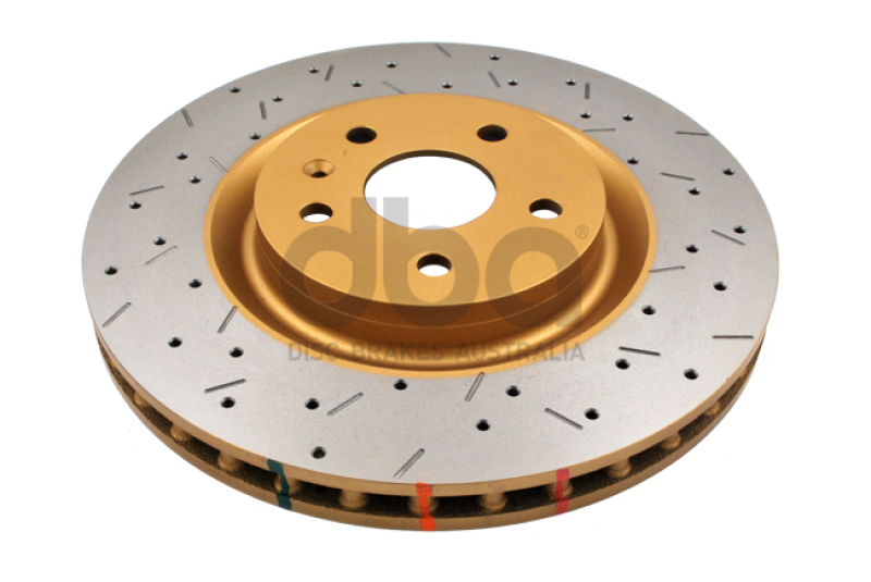 DBA 2010+ Camaro V8 SS Front Drilled & Slotted 4000 Series Rotor