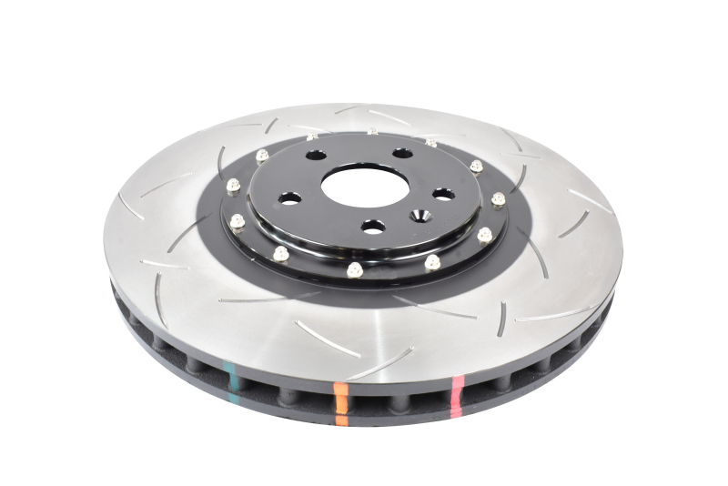 DBA 19+ Chevrolet Camaro ZL1 (w/ NAS Nuts) 5000 Series Black Hat T3 Slotted KP Brake Rotor - Black