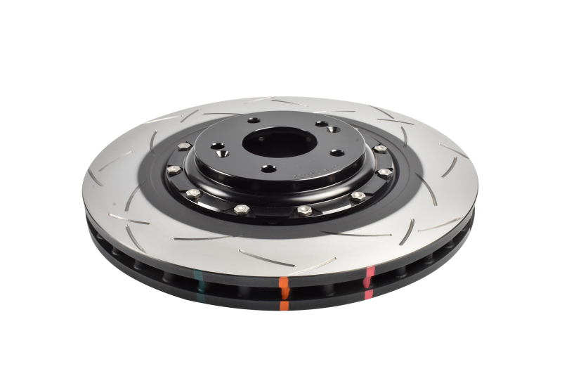 DBA 22-23 Hyundai Elantra N/Kona N Front 5000 Series Slotted Rotor w/Black Hat