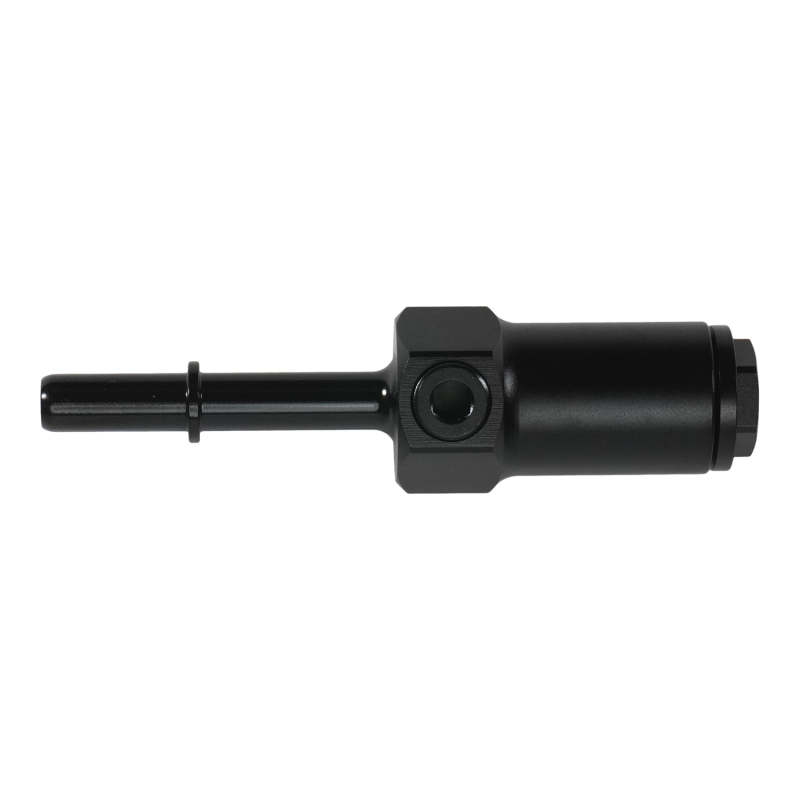 DeatschWerks 5/16in EFI Quick Connect Gauge Adapter 1/8in NPT Gauge Port