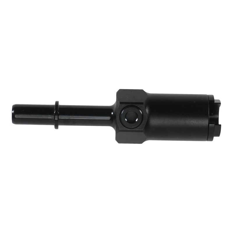 DeatschWerks 3/8in EFI Quick Connect Gauge Adapter 1/8in NPT Gauge Port