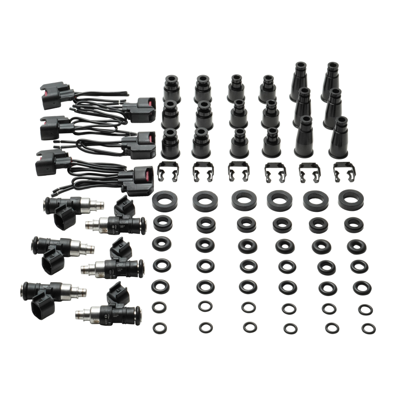 DeatschWerks Universal 6 Cylinder Import Injector Kit - Set of Six 1000cc Injectors
