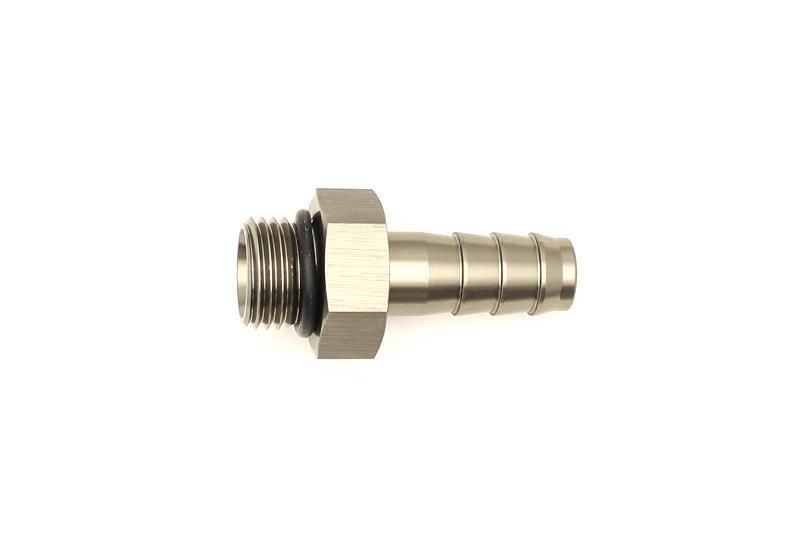 DeatschWerks 6AN ORB Male To 3/8in. Male Triple Barb Fitting (Incl. O-Ring)