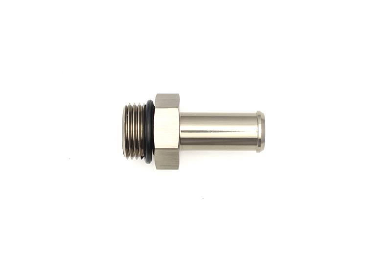 DeatschWerks 8AN ORB Male To 1/2in Barb Fitting (Single Barb - Incl O-Ring)