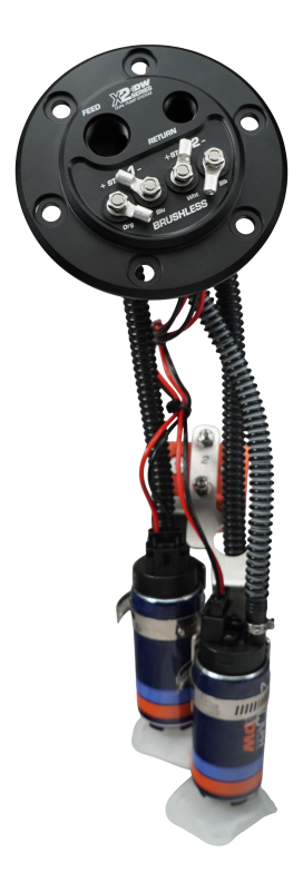 DeatschWerks X2 Pump Hanger w/ Dual DW420 for 92-00 Honda Civic