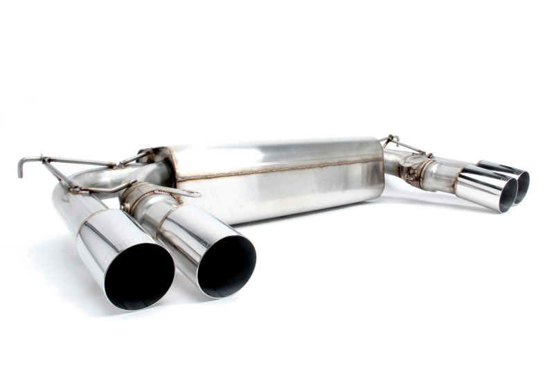 Dinan 15-19 BMW X5 M/X6 M (F85/F86) Free Flow Axleback Exhaust System - Polished Tips