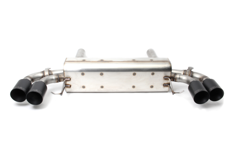 Dinan 18-23 BMW M550i (G30) Free Flow Axleback Exhaust System - Black Tips
