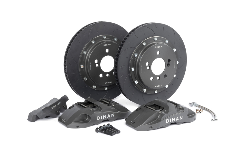 Dinan 14-16 BMW 228i Front Big Brake Kit - 370x32mm 4 Piston - Grey