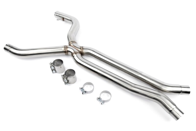 Dinan 21-27 BMW M3/M4 (G80/G82/G83) High Flow Middle Exhaust - 3in - Stainless Steel