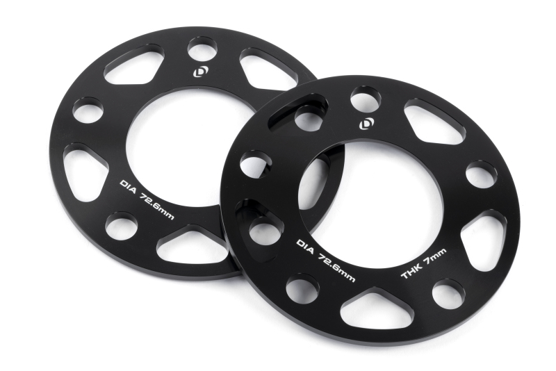 Dinan Wheel Spacers - 5x120 - 72.6mm CB - 7mm Thick (Set of 2)