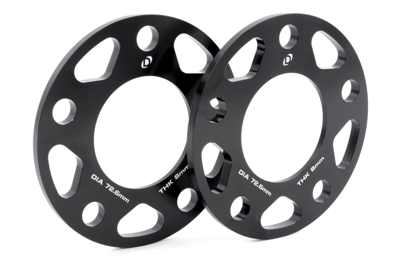 Dinan Wheel Spacers - 5x120 - 72.6mm CB - 8mm Thick (Set of 2)