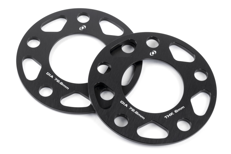 Dinan Wheel Spacers - 5x120 - 72.6mm CB - 6mm Thick (Set of 2)
