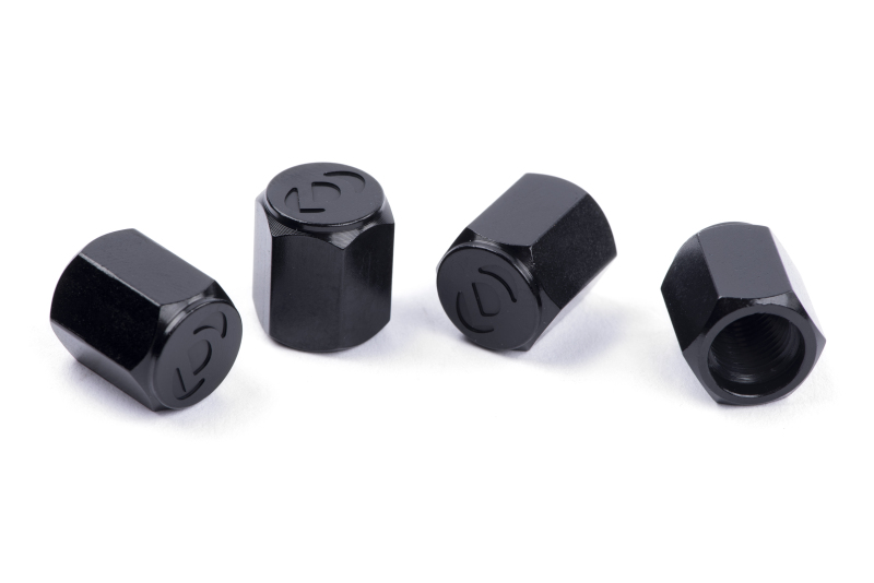 Dinan Valve Stem Caps - Black (Set of 4)
