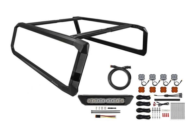Diode Dynamics19-25 Ford Ranger/ Nissan Frontier IBEX A3 Bed Rack - Short Bed