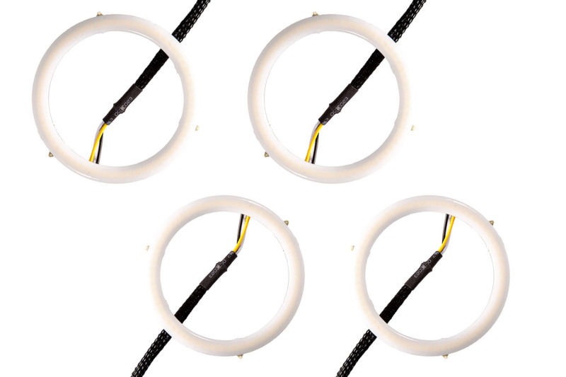 Diode Dynamics Halo Lights LED 70mm/80mm - Red Four