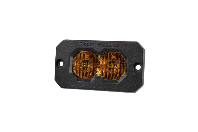Diode Dynamics C2 2.0 Max Yellow Combo/Driving Flush ABL (Single)