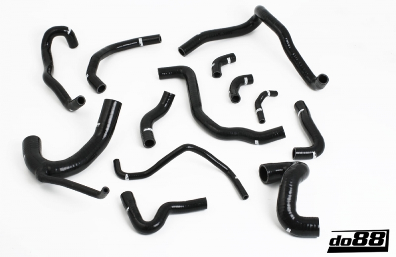 do88 98-02 Audi S4/RS4 2.7L BiTurbo (B5) Radiator Hoses - Black