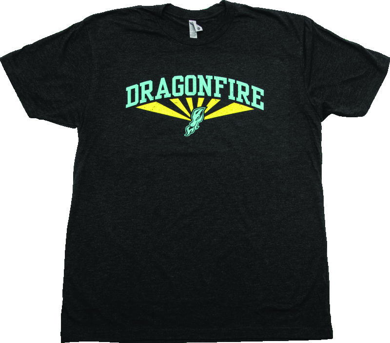 DragonFire Racing Dfr Az Tee Teal/Hi-Vis Md