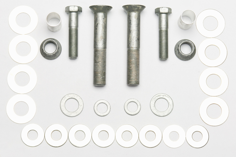 Wilwood bolt kit bracket 1/2-20 fhcs 3/8-24 hhcs W/NUTS/SHIMS