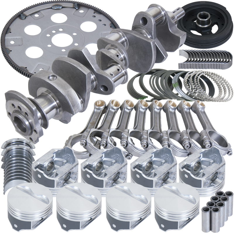 Eagle Chevy 350 4.030In Bore 3.750In Stroke -12CC Dome Balanced Rotating Assembly