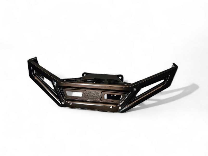 Elektric Offroad 2022-2025 Polaris Rzr Pro R/ Pro S/Turbo R Billet Front Winch Bumper Anodized Black