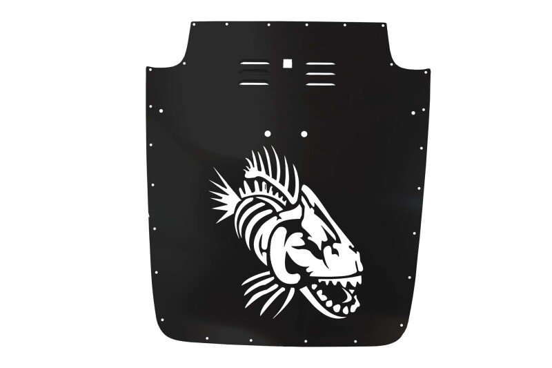 Fishbone Offroad 03-06 Jeep JK Jeep Wrangler Hood Louver - Black