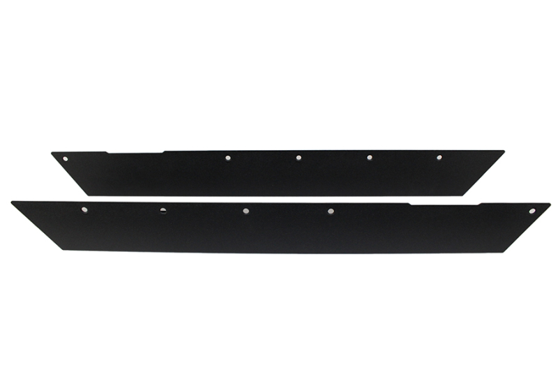 Fishbone Offroad 97-06 Jeep Wrangler TJ Steel Rock Slider W/O Tube Step - Black Textured Powdercoat
