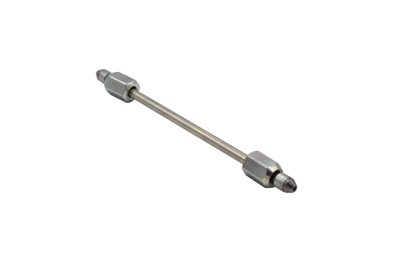 Fleece Performance 9in High Pressure Fuel Line (8mm x 3.5mm Line M14x1.5 Nuts)