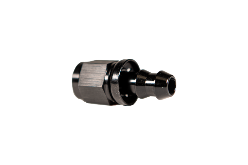 Fleece Performance Universal -8AN Straight to Hose Barb - Black