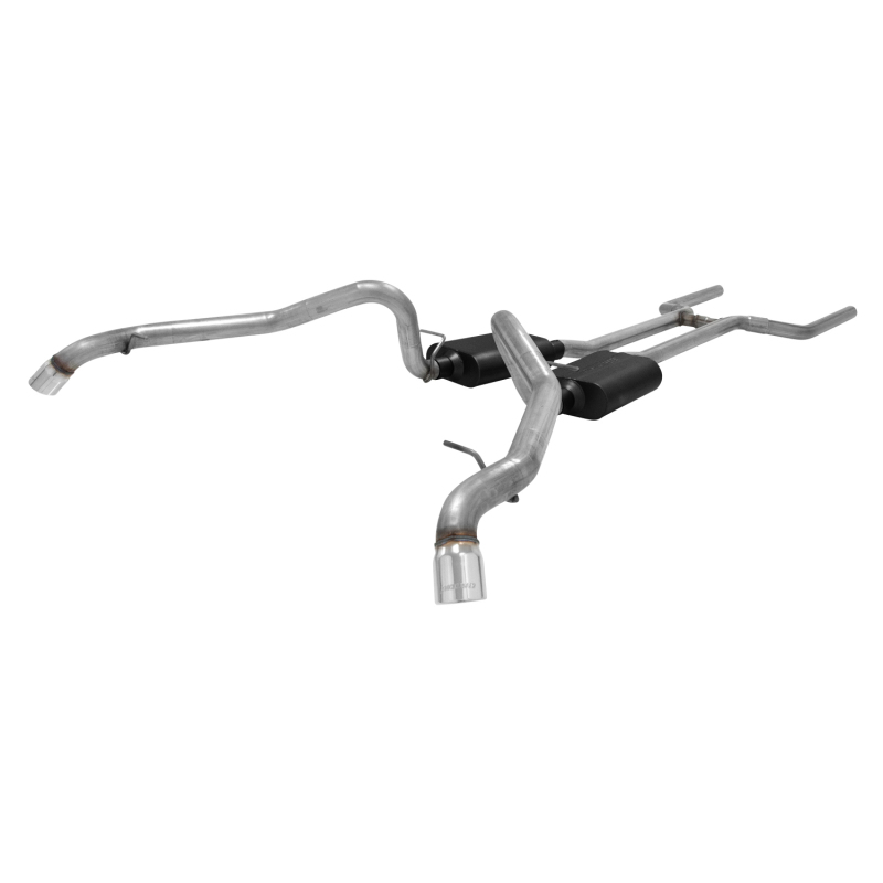 Flowmaster 62-67 Chevrolet Nova 2.5in. American Thunder Kit SS Crossmember-Back Exhaust System