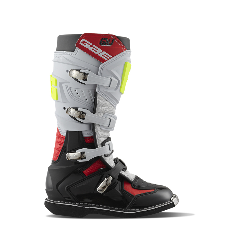Gaerne GXJ Boot Black/White/Red Size Youth - 6