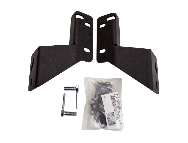Go Rhino 15-22 Ford F-150 (Excl. Raptor/Active Park Assist) RC4 & RC3 LR Brackets - Tex. Blk