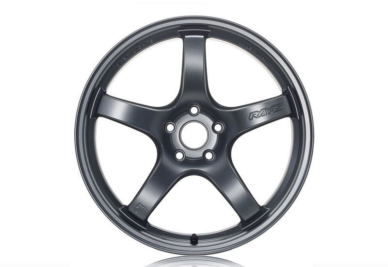 Gram Lights 57CR 15x8.0 +28 4x100 Gun Blue 2 Wheel